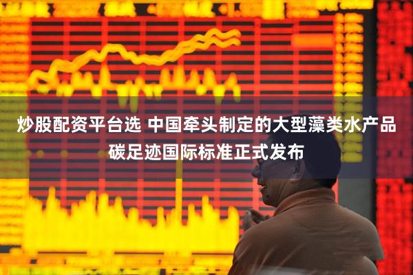 炒股配资平台选 中国牵头制定的大型藻类水产品碳足迹国际标准正式发布