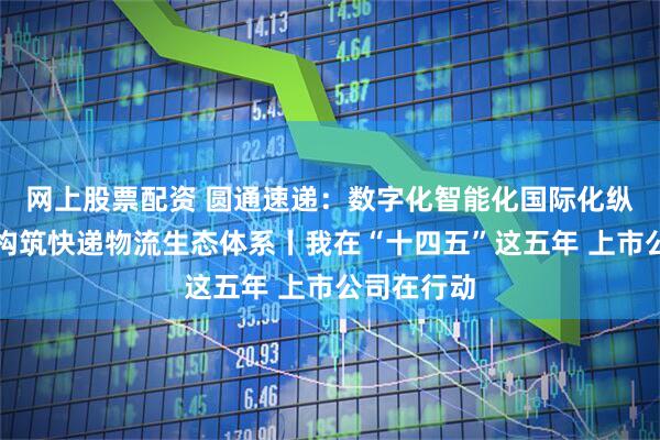 网上股票配资 圆通速递：数字化智能化国际化纵深推进，构筑快递物流生态体系丨我在“十四五”这五年 上市公司在行动